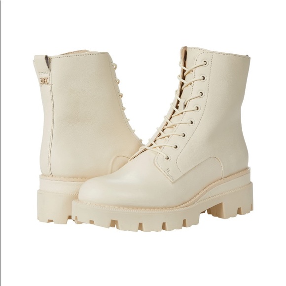 Sam Edelman Shoes - Sam Edelman Garret Waterproof Boot - Ivory - NWT